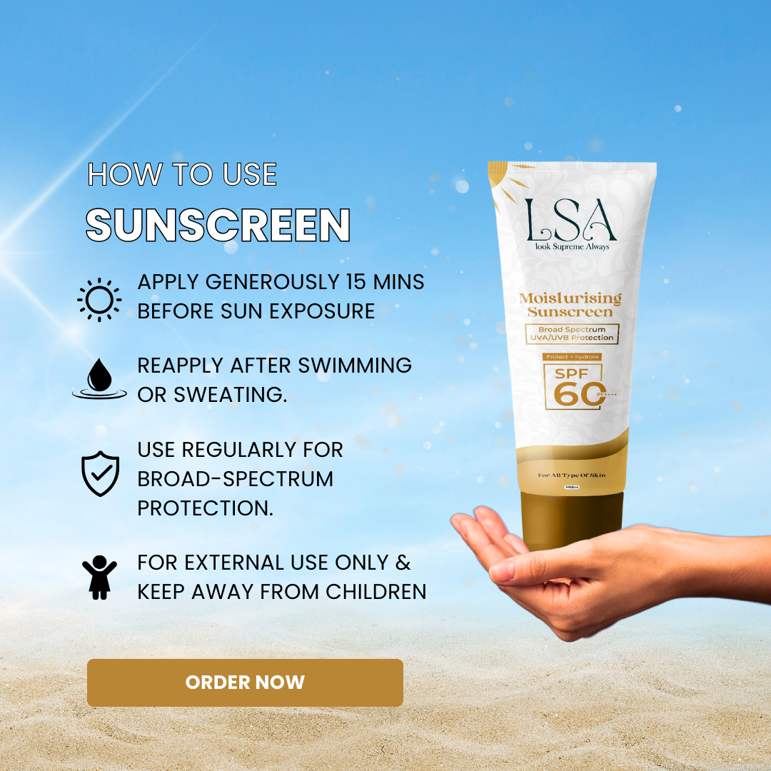 LSA Ubtan Moisturising Sunscreen SPF 50 PF+++ Moisturising Sunscreen 50gm