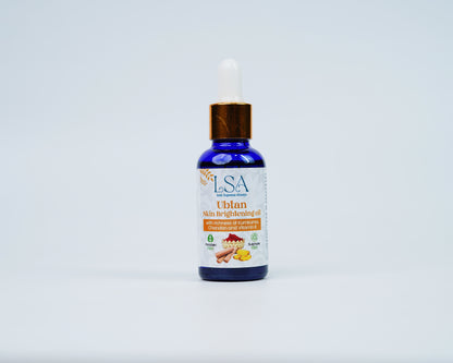 LSA Ubtan Kumkumadi Brightening Oil | 30ml | With Chandan & Vitamin E | Fades Pigmentation & Dark Spots